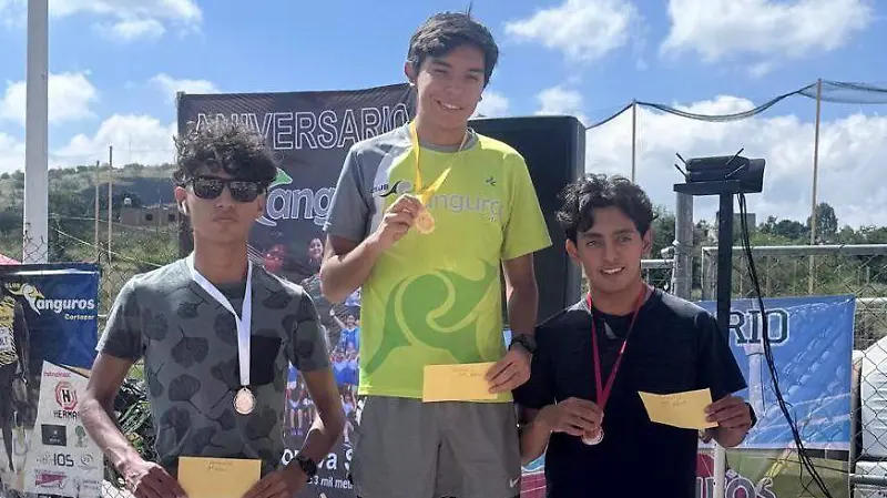 Ganadores de los 3 mil metros